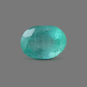 Émeraude naturelle Panna 5,7 carats, émeraude verte certifiée, pierre précieuse en vrac, qualité export du fabricant, pour bague ou pendentif - Product Image 1