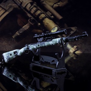 เกมระเบิดสำหรับเกมสันติภาพรอบ98K PGC ลีกพวงกุญแจปืนไรเฟิล<span class=keywords><strong>3D</strong></span> แกะสลักจี้รูปแบบประณีตงานฝีมือคุณภาพ - Product Image 3