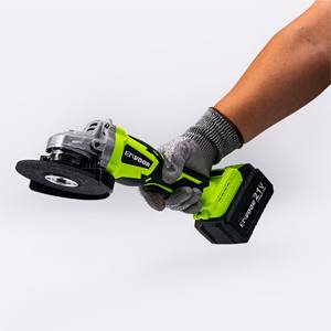 <span class=keywords><strong>Meuleuse</strong></span> d'angle <span class=keywords><strong>sans</strong></span> <span class=keywords><strong>fil</strong></span> au lithium électrique 21v de qualité supérieure 125mm pour le conditionnement et le polissage des surfaces - Product Image 3