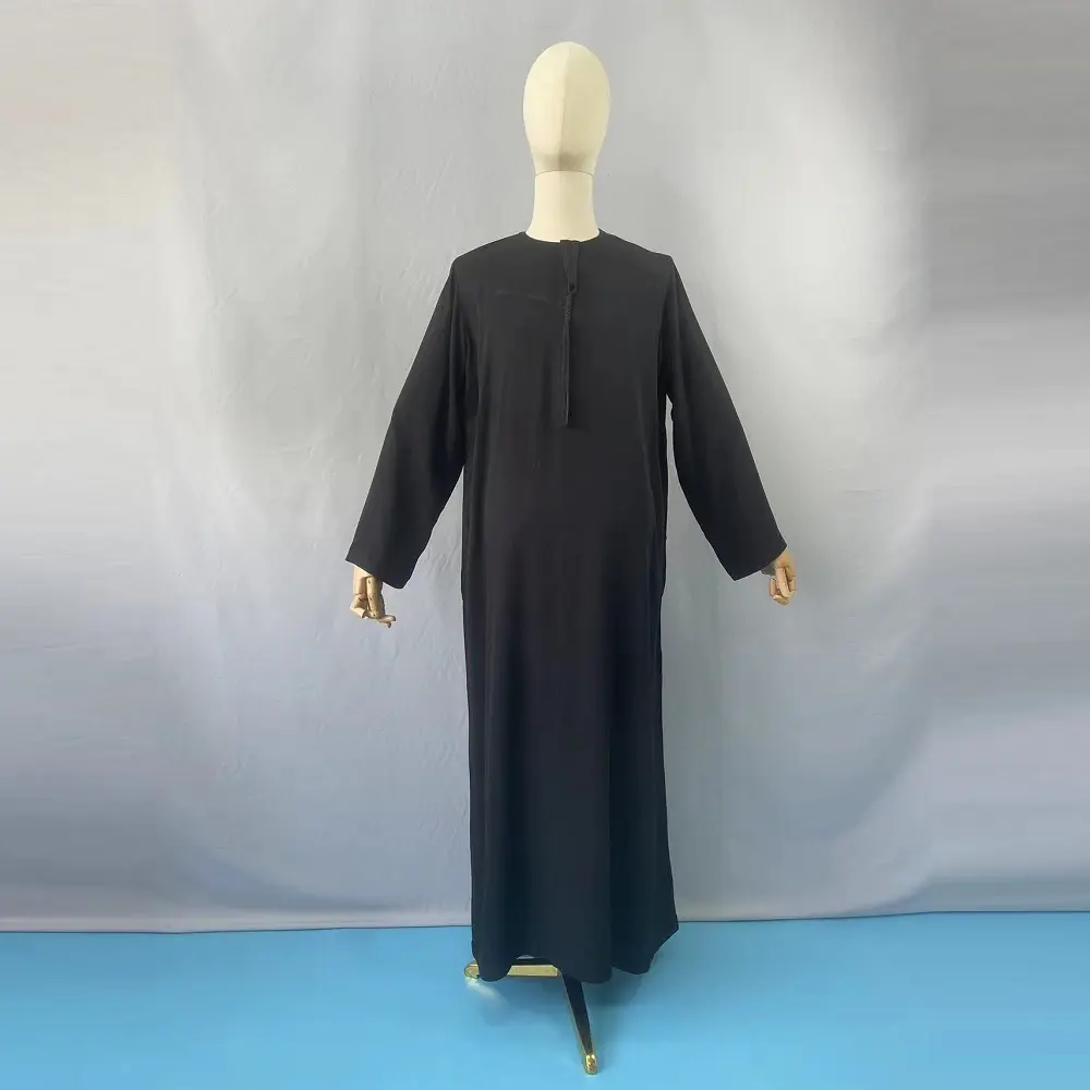 เสื้อผ้าอิสลามสำหรับผู้ชาย,ชุดมุสลิม Abaya Liturgy Khadi Thobe Man Caftan Jubba Kurta Jalabiya