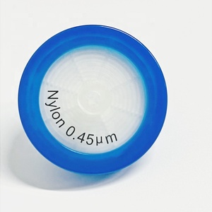 0.22um 0.45um Uso en laboratorio Diferentes <span class=keywords><strong>colores</strong></span> Nylon PTFE MCE PVDF Material Filtro de jeringa individual estéril - Product Image 3
