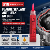Vente en gros usine 518 Mastic anaérobie rouge pour joints de bride, colle pour joints à grands espaces, logo OEM personnalisé, cartouche 50ml 300ml
