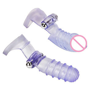 Neueste Mini Magic Frauen Klitoris Vagina Orgasmus Finger Ärmel Sexy Spielzeug Massage gerät Vibrator - Product Image 1