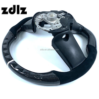 Volant en cuir suédé noir avec fibre de carbone pour Ford Mustang GT 2009, accessoires de voiture, possibilité de personnalisation