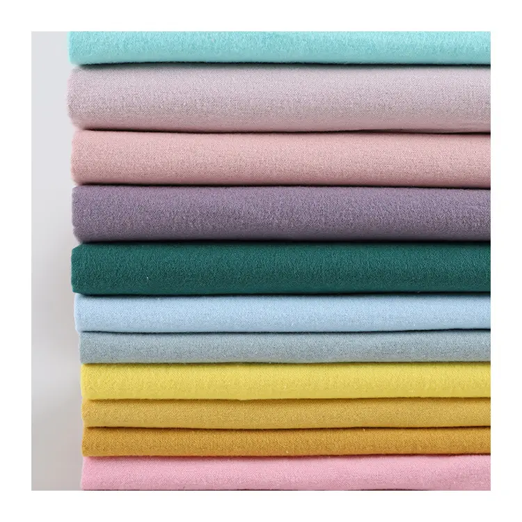 Su misura reale maglione tessile unisex del bambino del cotone di flanella 100% cotone tessuto di flanella