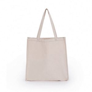 Bolsa de Tela Ecológica Reutilizable con Logotipo Personalizado, Bolsa de Compras de Lona de Calicó Orgánica, Gruesa, 100% Algodón - Product Image 5