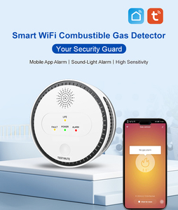 Hệ Thống Báo Động An Toàn Bộ Cảm Biến Thông Minh Rò Rỉ Khí Tại Nhà Cảm Biến Thông Minh Smartlife Nhà Bếp Nhà Máy Phát Hiện Khí Wifi Máy Dò Khí Tự Nhiên Đa Năng - Product Image 4