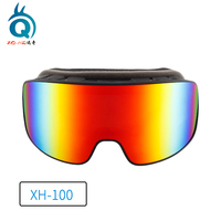 Lunettes de soleil de sport à logo personnalisé, otg cylindrique sur les lunettes anti-buée lunettes de ski de snowboard