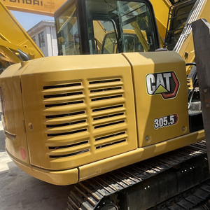 Mini-excavatrice CAT 305.5E d'occasion, excavatrice sur chenilles hydraulique de 5,5 tonnes, matériel de construction - Product Image 2