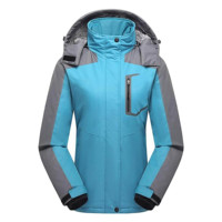 Veste d'hiver de haute qualité pour femmes, tissée, unie, pour la randonnée