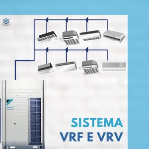 เครื่องปรับอากาศ VRV/VRF 220V ใช้สารทำความเย็น R410A แบบหลายยูนิต สำหรับพื้นที่เชิงพาณิชย์ขนาดใหญ่ กำลังไฟ 12000 บีทียู ระบบ VRV/VRF - Product Image 2
