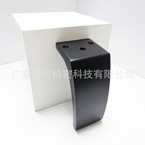 Aluminum Alloy Furniture <b>Legs</b> 130Mm Matte Black Heavy Duty <b>Sofa</b> Cabinet Support Minimalist Design - Product Image 2