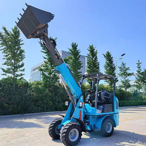 Дизельный фронтальный мини-погрузчик Euro 5 для фермерских хозяйств, грузоподъемность 1000 кг, с телескопической стрелой, лидер продаж - Product Image 5