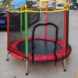 <span class=keywords><strong>Petit</strong></span> <span class=keywords><strong>trampoline</strong></span> rond pour enfants de haute qualité à bas prix avec filet de protection divertissement de fitness à domicile utilisation intérieure et extérieure - Product Image 1