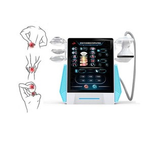 Appareil à ondes de choc piézoélectriques focalisées avec écran de poignée de 1,8 pouces et écran tactile de 15 pouces, 10 bars, pour soulagement de la douleur, dispositif d'ondes de choc extracorporelles - Product Image 3