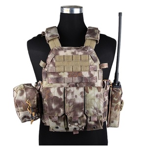 Porte-plaques tactique <span class=keywords><strong>l</strong></span>éger à dégagement rapide Vanda, 60% laine, 38% polyester, 2% élasthanne, nylon, gilet Molle - Product Image 3