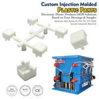 Servicio de Fabricación de Componentes de Ingeniería de Precisión, Piezas de Moldeo por Inyección de Plástico Personalizadas, Fábrica OEM con Certificación ISO9001
