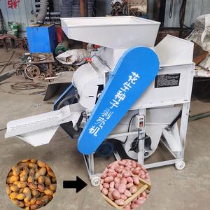 Trilladora de brunch de maní prometida de calidad de China/desgranadora vibratoria de proceso de grano de uso agrícola/equipo de cosecha de maní de nuevo lanzamiento - Product Image 4