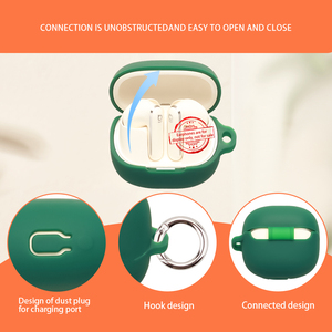 Étui de protection pour écouteurs, étui en silicone pour <span class=keywords><strong>Baseus</strong></span> Bowie MS1, coque pour écouteurs sans fil, pour <span class=keywords><strong>Airpods</strong></span> Pro - Product Image 6