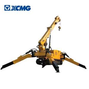 XCMG Official 6 Ton Spider Crane Lifting ZQS125-5 All Terrain Crane Lifters