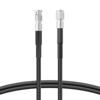 Câble CoaXPress CXP-6 DIN 1.0/2.3 mâle vers HD-BNC mâle 75 Ohm, câble coaxial haute vitesse pour caméra de vision industrielle