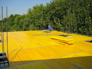 Pannello Doka <span class=keywords><strong>3</strong></span> strati <span class=keywords><strong>compensato</strong></span> formato foglio 500x2000 2500 3000mm 21mm 27mm legno di pino per cantiere - Product Image 5