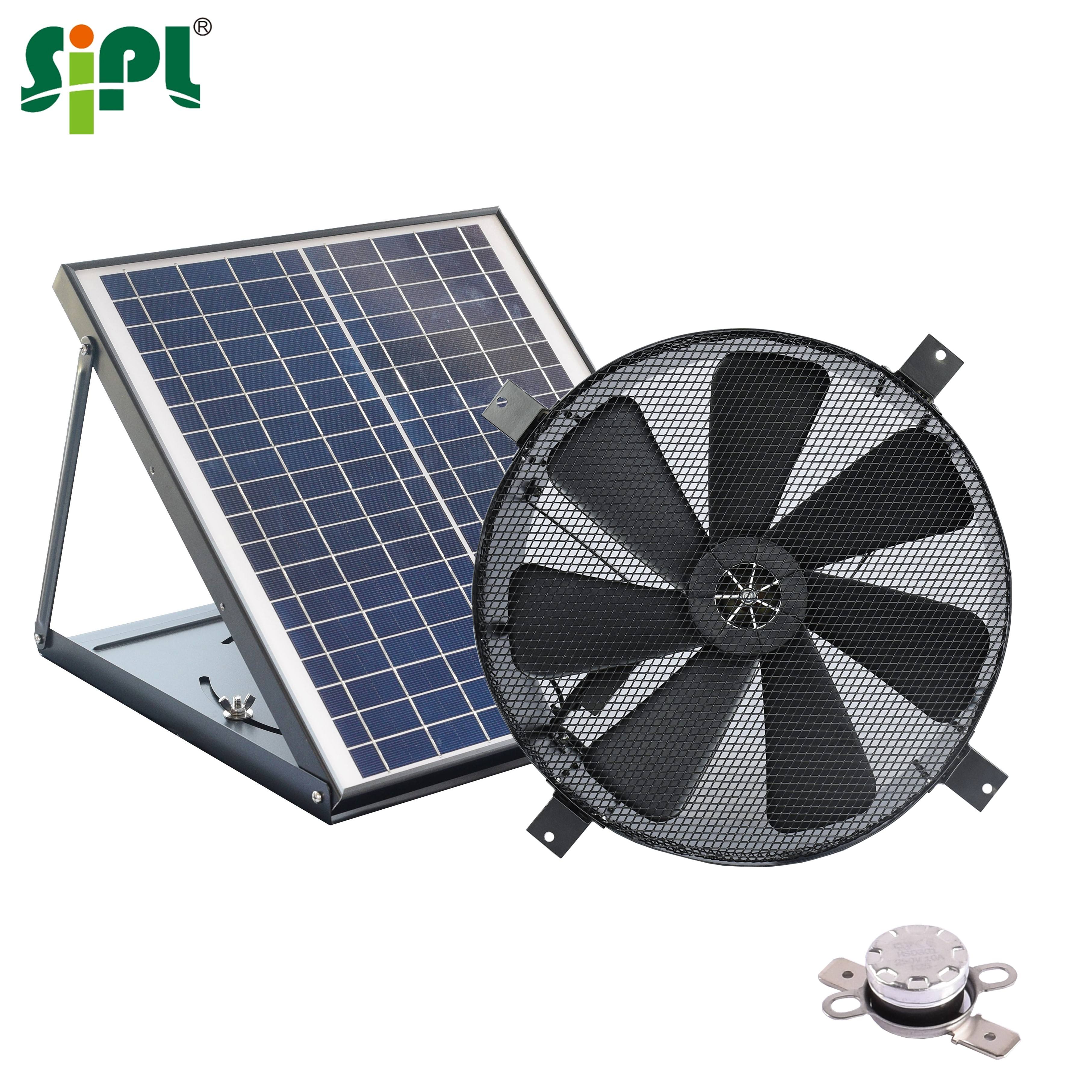 Exhaust Systems Parts & Accessories NEW Solar Powered Wall Vent Exhaust