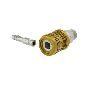 WALTHER-PRAEZISION <b>Quick</b> Coupling LS-006 Metal Pneumatic <b>Connector</b> Germany Made - Product Image 2
