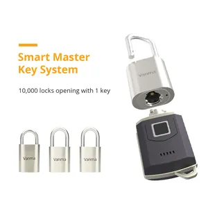 Vanma 결코 손실 산업 무료 샘플 높은 보안 안전 마스터 스마트 자물쇠 관리 소프트웨어