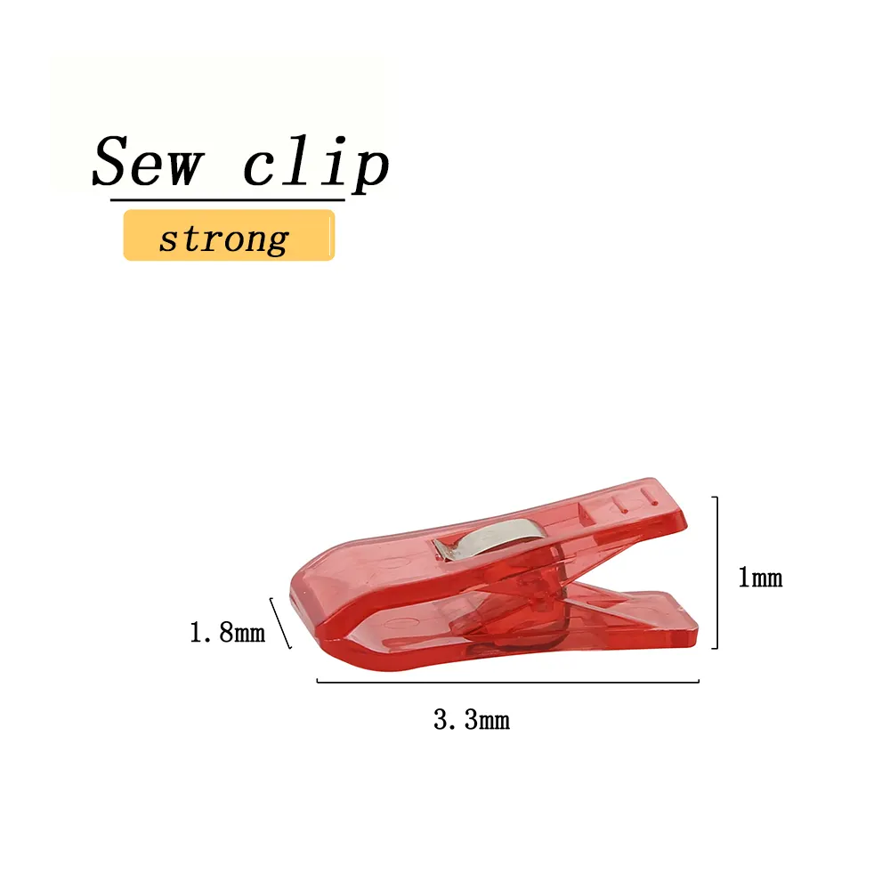 100PCS 35mm Näh clip Kunststoff-Position ierungs clip benutzer definierte farbige Quilt clips