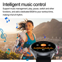 Reloj Inteligente CES para Dormir con Monitor de Frecuencia Cardíaca ECG, Grasa Corporal, Oxígeno en Sangre SpO2, Pantalla AMOLED, Rastreador de Actividad Física para Hombres y Mujeres