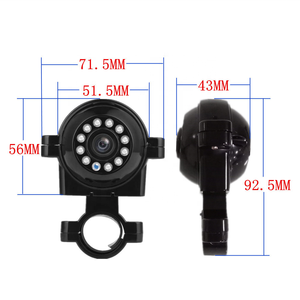 ראיית לילה ahd 1080p עמיד למים לרכב מצלמה עבור משאית - Product Image 6