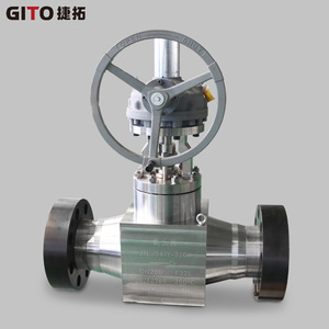 Válvula de Compuerta Manual de Alta Presión GITO DN200 F321, Válvula de Compuerta Roscada Forjada para Control de Agua a Alta Temperatura - Product Image 5