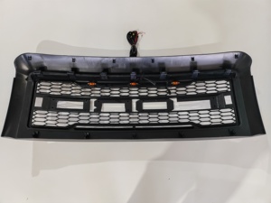 LEADWAY Noir mat pour F350 2008-2010, calandre de camion de style <span class=keywords><strong>Raptor</strong></span> avec barre LED, nouveau plastique ABS - Product Image 6