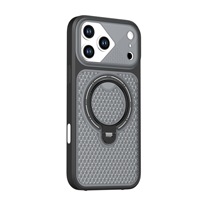 Coque de téléphone antichoc pour femme avec support rotatif à 360° et dissipation créative de la chaleur pour iPhone 18 Pro Max 17 16 15 14 13