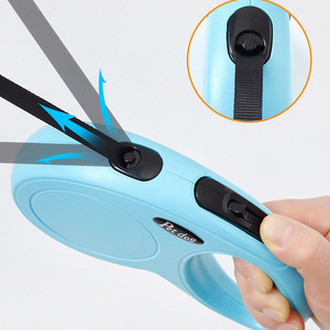 Correa duradera de nailon para mascotas Hermosa correa retráctil extensible automática multicolor con patrón de impresión para perros - Product Image 6