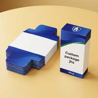 Boîte en carton premium recyclable pour emballage de produits, avec compartiments de rangement, pour conteneur frontal, modèle Vail Thru Recyclable Kit, modèle Single Cool 2