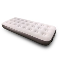 Matelas pneumatique gonflable moderne pliable portable avec batterie intégrée, longueur 1,8 m, pour camping en plein air, chambre à coucher/salon