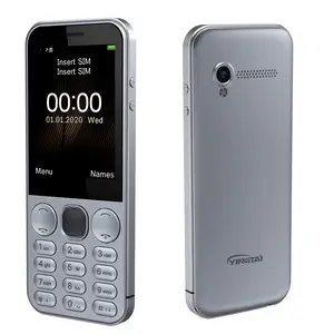 बड़े बटन 2.8 इंच मोबाइल फोन दोहरी सिम कार्ड सुविधा बार फोन टेलीफोन