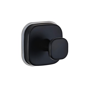 Heavy Duty Iron Vacuum Suction Cup <b>Hook</b> Square Design Reusable Strong <b>Wall</b> Mounted Bathroom & Clothes <b>Hook</b> for Tools - Product Image 1