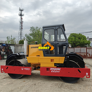 Dynapac 14 Ton Double Drum Vibratory <b>Roller</b> DEUTZ Engine 44.7KW Power 20% Grade Ability <b>Used</b> CC211/CC421 <b>Road</b> <b>Roller</b> - Product Image 4
