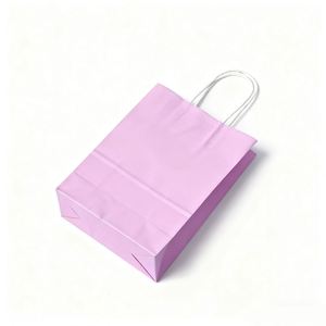 Bolsa de Papel Kraft Personalizada KM, Bolsa de Compra para Ropa y Bebidas - Product Image 3
