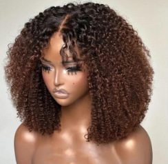 Perruques Afro Kinky Curl en Gros à Prix Réduit avec Frange Courtes Synthétiques pour <span class=keywords><strong>Cosplay</strong></span> Sangle Réglable Résistantes à la Chaleur - Product Image 5