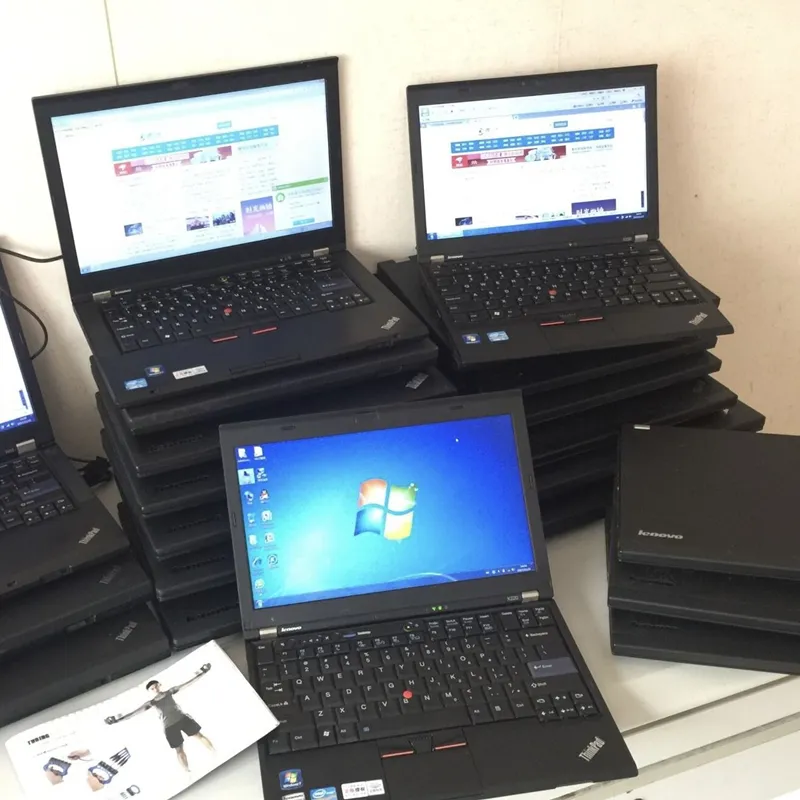 Thinkpad T430 Refurbi kullanılan dizüstü bilgisayarlar Ibm toptan Thinkpad T410 T420 T430 T440 T520 T530 T450 T460