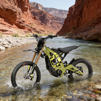 Nouvelle Moto Électrique Tout-Terrain Surron Light Bee X 2026, 10000W 72V35Ah, Vitesse Maximale 80km/h, pour Adultes