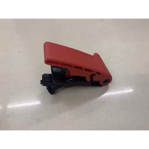 Manija de liberación del capó del motor Mercedes-Benz, roja, ABS, de clip, 1248800320, para reemplazo y reparación - Product Image 2
