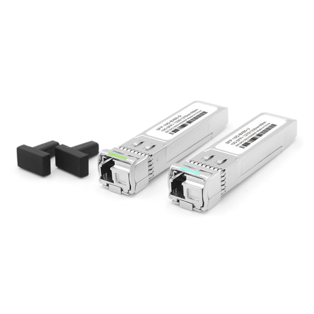 SFP+ 10G 60km 1270/1310nm LC Connector Optical Transceiver Module OEM Manufacturer 10G SFP BIDI Module