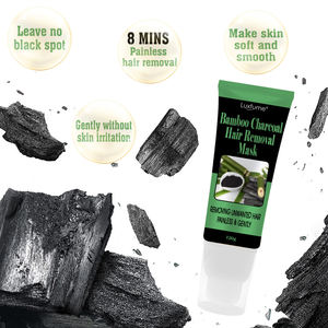 Masker Hitam Arang Bambu Penghilang Bulu Area Pribadi Tanpa Rasa Sakit untuk Penghilangan Bulu - Product Image 3