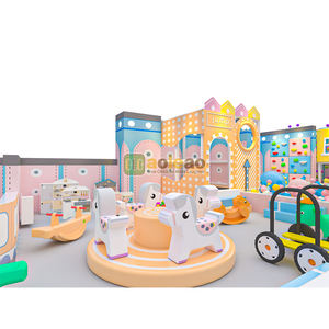 Famosas Instalaciones de Parque de Atracciones Combinado para Padres e Hijos - Área de Juegos Interior de Centro Comercial con Piscina de Pelotas, Tobogán <span class=keywords><strong>y</strong></span> Juegos Interactivos - Product Image 3