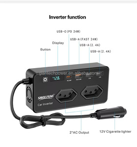 Chargeur de voiture rapide 200W avec affichage numérique, commande OEM brésilienne personnalisée pour voiture AC 220V - Product Image 6